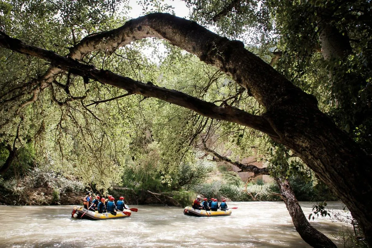 Campsite Centro De Ocio Alua Bungalows Camping Rafting Benameji Spain